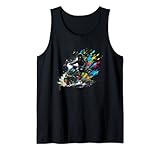 leichtes, klassisch geschnittenes Tank Top, doppelt genähte Ärmel und Saumabschluss