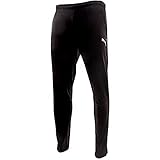 PUMA Valencia CF Temporada 2020/21-Training Pants with Zipped Pockets a Pantalón, Unisex, Blanco Negro, M