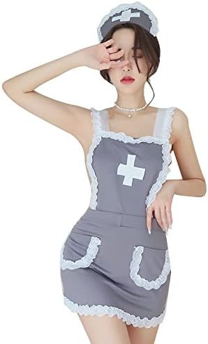 Maid Clothes, Deal, Moe, Chest, One-Piece Apron, Babydoll, Lingerie, Uniform, Little Devil, For Women, Adults, Cute, Gift, Cosplay Costume, Halloween, Costume, Womens, Cute, Costume,