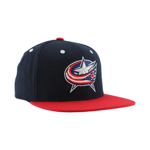 Image of ZHATS NHL Unisex-Adult NHL Officially Licensed Adjustable Snapback Hat Flat Bill Z11 Icon Two Color