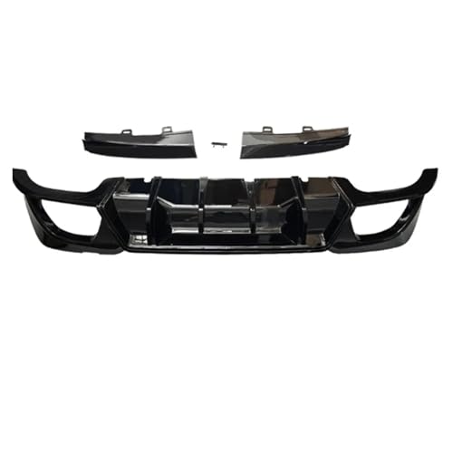 Diffuseur queue pare-chocs arrière pour BMW 320i 330i G20 G28 finition Glossy Black