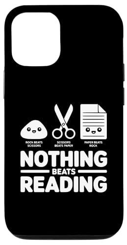 Nothing Beats Reading���b�N�y�[�p�[�͂��� �ʔ����{�D�� �X�}�z�P�[�X iPhone 12/12 Pro �p