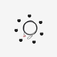 Filo Magnetico Portafoto Legami - 120 Cm Con 7 Ferma-Foto A Forma Di Macchina Fotografica - Per Camera E Ufficio - Foto 6