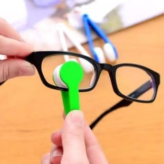 Limpador de Óculos Portátil de Microfibra Superfina - Limpeza e Limpa Óculos dos 2 Lados - Melhor Li