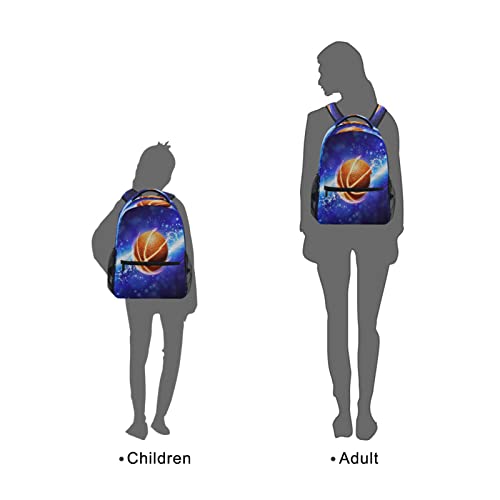 Sports Basketball Galaxy Kid's Toddler Backpack Blue Powerful Lightnings Schoolbag For Boys Girls Backpacks Casual Daypack Back Pack Zipper Kindergarten Children Bag Preschool Nursery Bags #TOP6