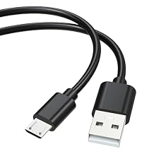 Mirco USB Charger Charging Cable Cord Compatible with Logitech MX Master 2S/ MX Anywhere 2S/ MK875/ MX Ergo/ K800/ G915 TKL, Rii, Corsair K57/ K63/ K83 Wireless Keyboard Mouse 5FT