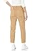 Amazon Essentials Women's Stretch Chino Utility Detail Pant, Camel, 10