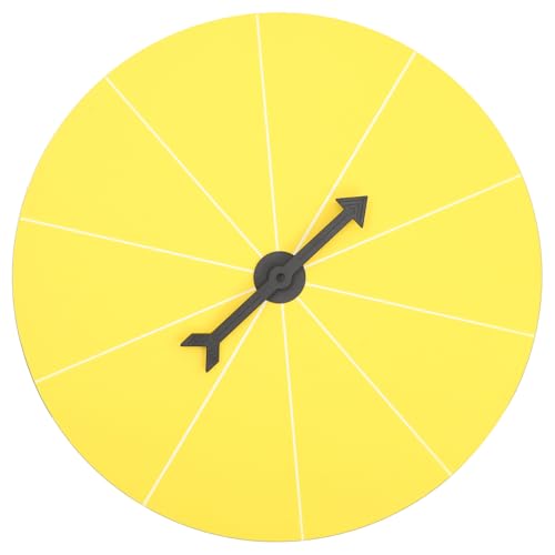 CHILDWEET Carnival Prizes Spinner Wheel Rotating Prize Wheel Stand Game for Fortune Telling