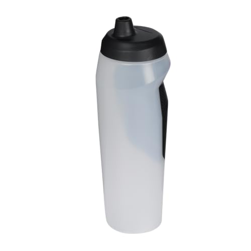 Image of Nike HYPERSPORT BOTTLE 20 OZ - CLEAR /BLACK /BLACK /CLEAR, 591 ML