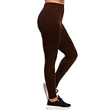 Mopas Women's Plus Size Fleece Lined Leggings