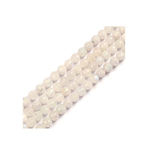 Perles rondes semi-précieuses facettes 8mm pour façonner des souvenirs précieux uniques