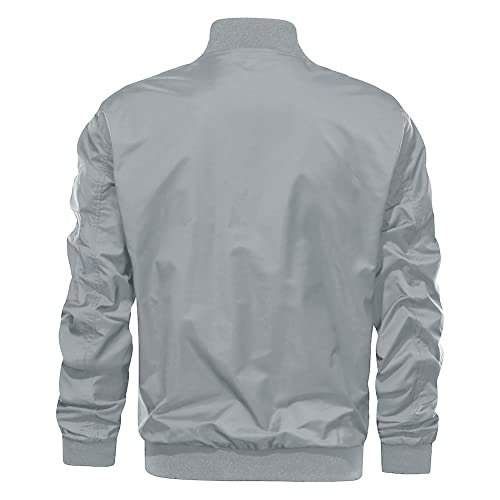 TACVASEN Men's Lightweight Windbreaker Bomber Jacket #TOP6
