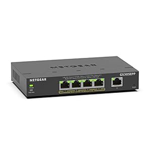 Netgear GS305EPP 5-Port PoE+ Netzwerk Switch