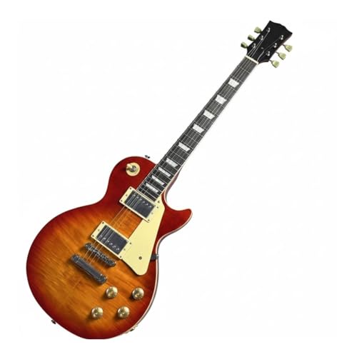 Guitare électrique Single Cut acajou massif pour solo de rock et blues traditionnel