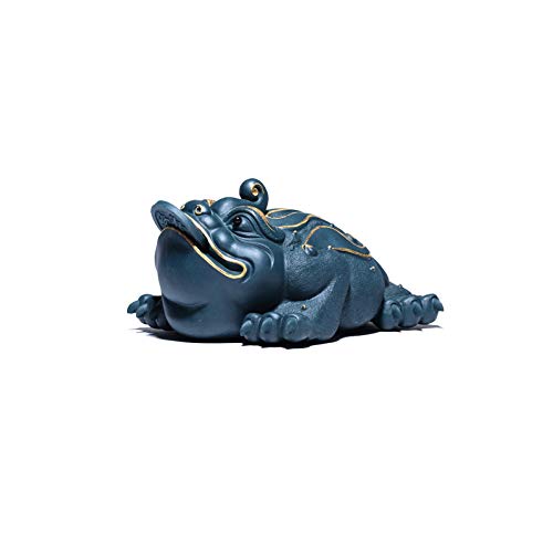 Cadeau Feng Shui original : grenouille de richesse pour le bureau