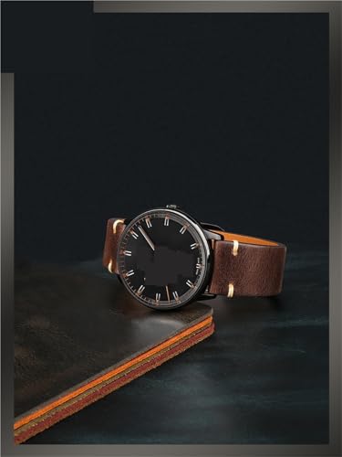 Bracelet montre cuir véritable et tannage végétal chic 18-24mm