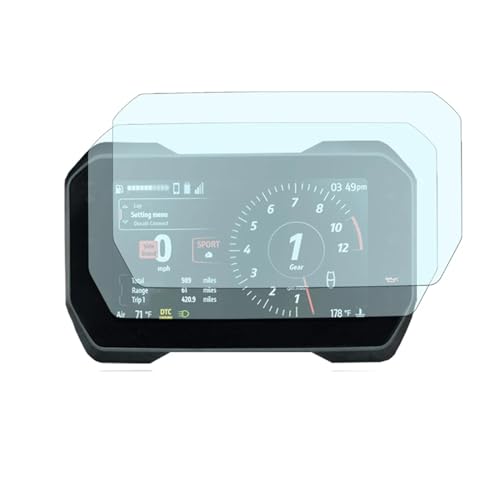 Évitez les Rayures de Compteur avec le Film de Verre HD pour Moto Multistrada V4S