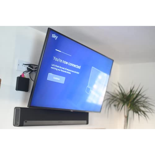 Q-View Wall Mount Clip Compatible with Sky Stream Puck - Wall Mount Bracket Compatible with Sky Puck - Made in the UK - Image 3