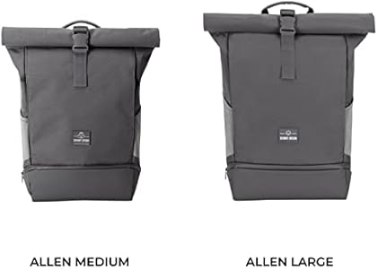 Johnny Urban Rugzak voor dames en heren, Allen Large Move - dagrugzak voor wandelen, sport en vrije tijd, Rolltop voor outdoor, 16 inch laptopvak - waterafstotend, Olijf, Eén maat