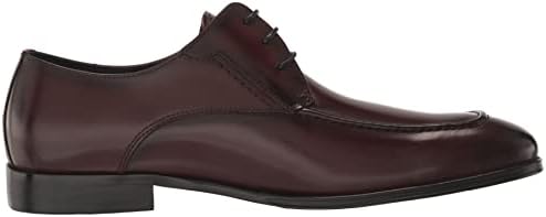 Steve Madden Men's Duanne Oxford, Bordeaux Leather, 9 | Image 5