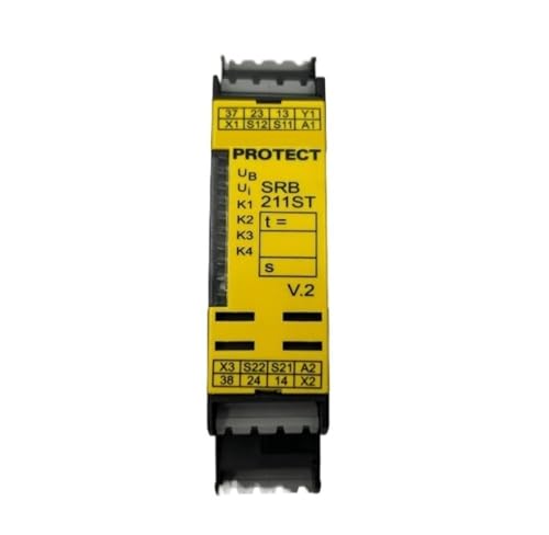 Aoleaby Industrial Safety Relay SRB211ST-24V V.2, Safety Gate, Light Grids
