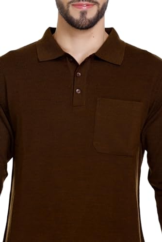 Image of In Love Men's Cotton Blend Warm Winter Wear Top Full Sleeves