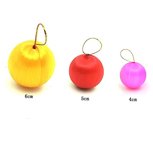 Pendentif sapin de Noël boule décorative maison lot de 6