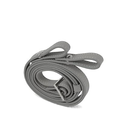 Nuova Tracolla Lunga Regolabile Cintura Tracolla Tracolla per Mini O Bag O Pocket Manici in Pelle Pu per Accessori Obag (Grigio)