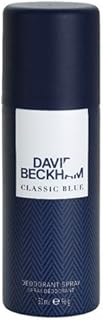 Beckham David Classic Blue Deodorant Spray - for Men, Boys(150 ml)