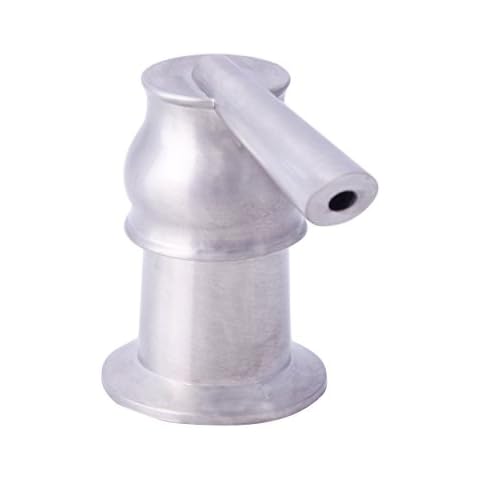 Dyconn Faucet SD18-BN Straight Soap/Lotion Dispenser, 14.5 oz, Brushed Nickel Cover