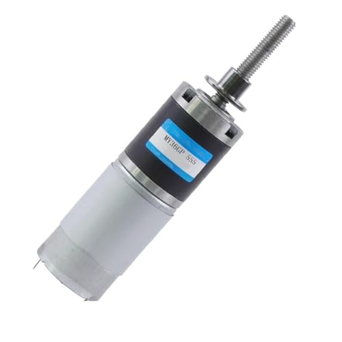 Moteur électrique DC 24V à couple élevé et arbre long M6 50mm