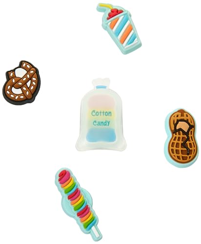 Image of Crocs Polyvinyl Chloride Carnival Treats 5 Pack, Multi