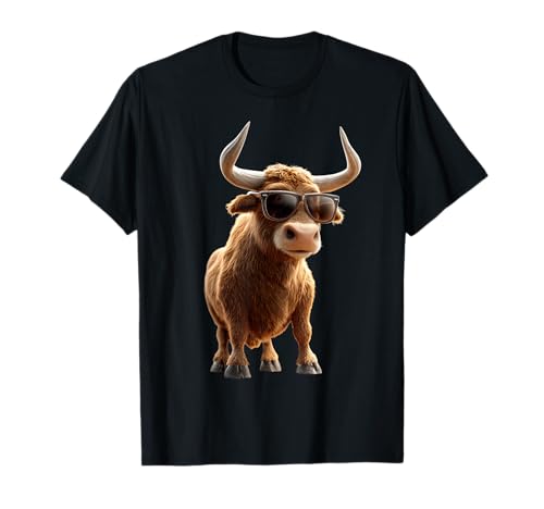 Toro Buey Ganado Doméstico Granja Vaca Taurus Toros Camiseta