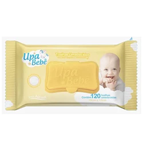 TOALHAS UMEDECIDAS UPA BEBE 120UN 20CM X 15CM