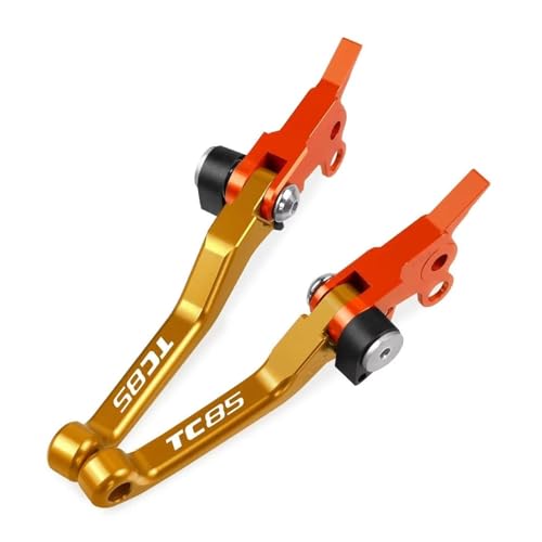 Levier d'embrayage moto tout-terrain TC85 accessoires leviers frein d'embrayage pliables