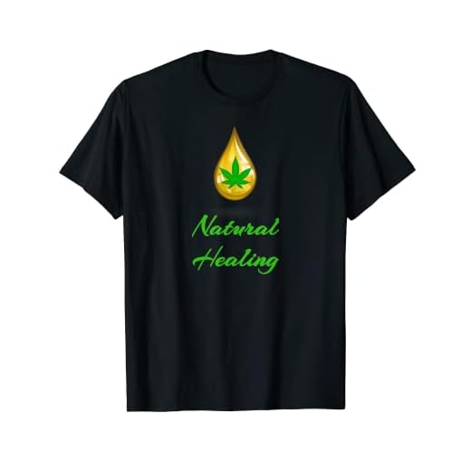 CBD Aceite Marihuana Hoja Natural Healing Designs Camiseta Camiseta