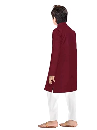 Image of Trustous Ethnic Wear Boys's Cotton Kurta Pyjama Sets