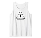 Figura de palo musculoso asistente al gimnasio Músculo en Camiseta sin Mangas