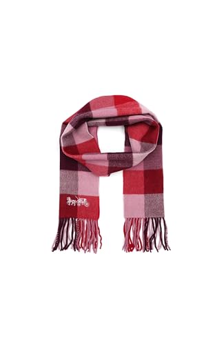 Coach womens Multicolored Check Muffler