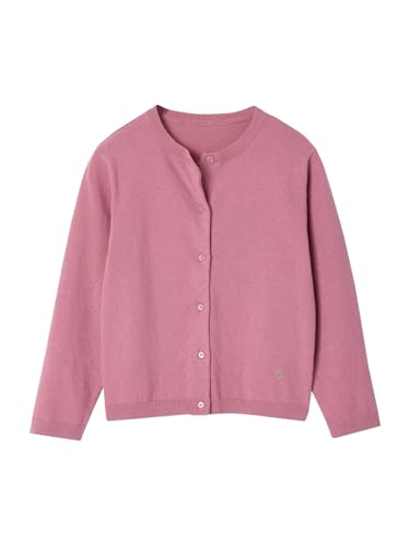 Vertbaudet Mädchen Strickjacke Basics Rosenholz 116