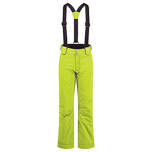 Dare 2b Outmove II Waterproof Breathable Taped Seams Reflective Detail Warm Touch Lining Pant Pantalones de esquí, Infantil, Lima, 11-12 años