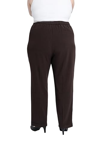 Briggs New York Women's Plus Size Pull on Dress Pant Average & Short Length2