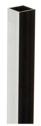 Aluminum 3003-Super Spring Hollow Rectangular Bar 5/32"x.014" Wall x 12" Length, ASTM B-210 (Pack of 50)