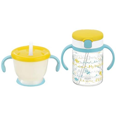 Richell Straw mag Set Yellow 6 Months~ Cover