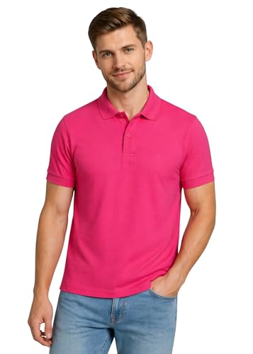 Image of INKKR Men's Polo Neck Half Sleeve Solid T-Shirts