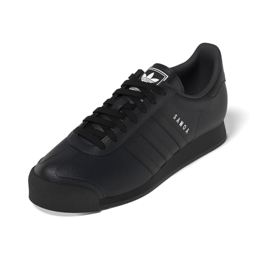 adidas Mens Samoa Lace Up Sneakers Shoes Casual - Black2