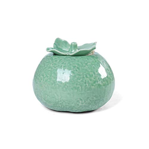 灰のための大人の火葬壷ペットまたは子供のための自宅の埋葬壷強力なシーリングクリエイティブオレンジ形状8.2 * 6.8Cm