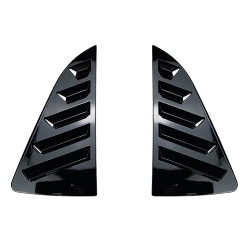 Persiennes de fenêtre latérale Polo MK5 6R 6C garnitures volets noir