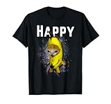 Banana Cat Happy Bananacat Meme Kitty Lovers Meme T-Shirt