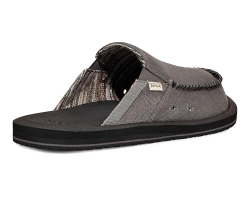 Image of Sanuk Mens You Got My Back Mule | Mens Shoes | Slip On Shoes for Men | Men's Slip-on Loafers | Memory Foam Footbed